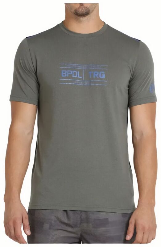 (EU) Футболка мужская Bullpadel Toen, Зелёная (S)