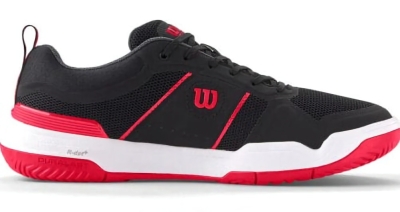 (EU) Кроссовки мужские Wilson Pickle Pro Black/Red, Чёрные (р. 43 1/3)
