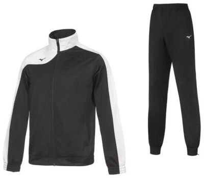(EU) Костюм мужской Mizuno Team Kobe Knitted 32Eg7006C, Чёрный (L)