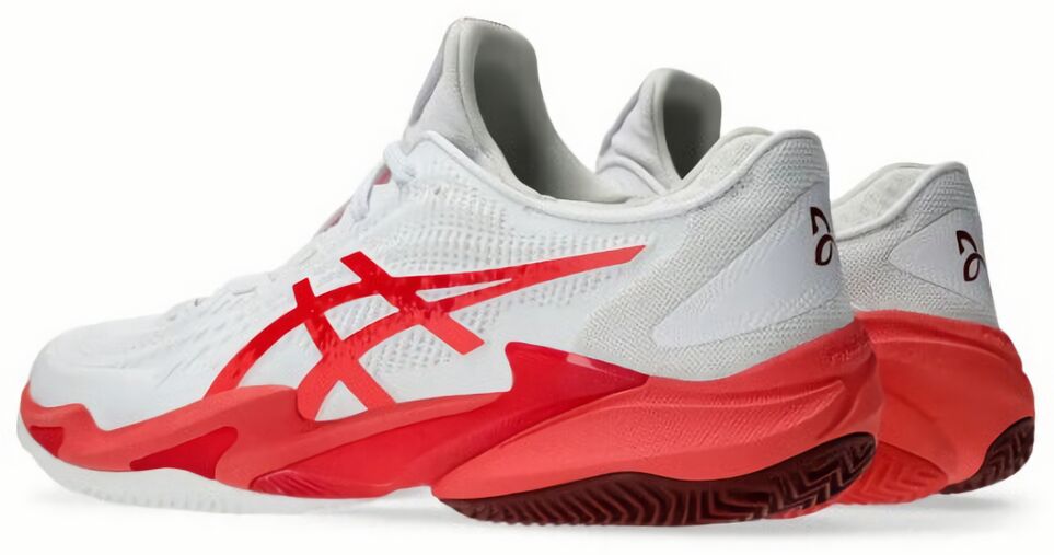 (EU) Кроссовки мужские Asics Court FF 3 Novak, 1041A521-966, Бело-Красные (р. 39,5)