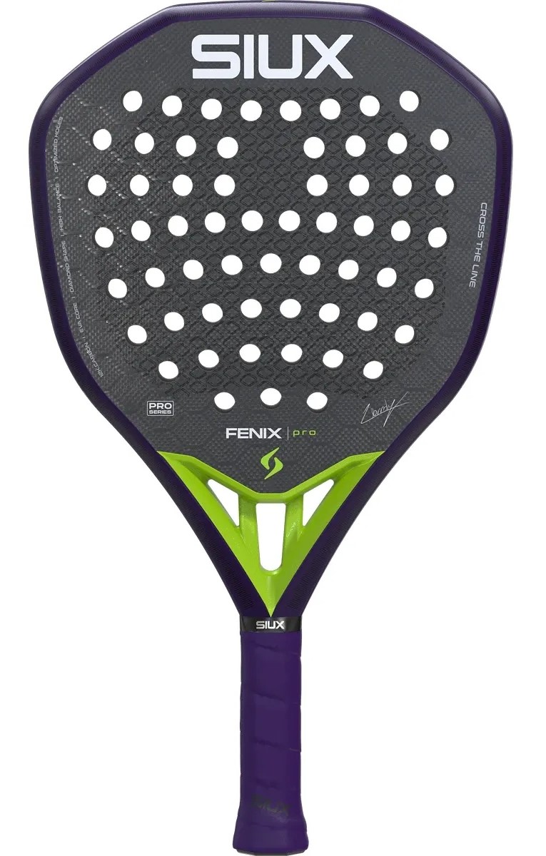 Ракетка для падел тенниса Siux Fenix Pro 2026 Glow Purple