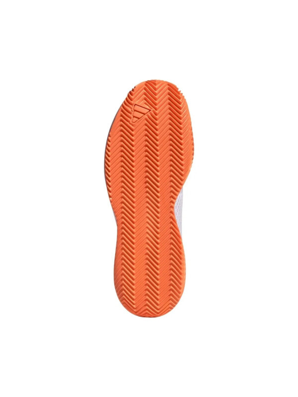 ADIDAS COURTFLASH SPEED 2 WHITE/ORANGE JR4508