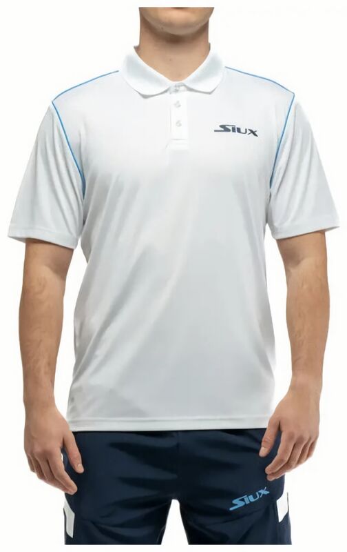 (EU) Поло мужское Siux Снаряжение, Белое (S)