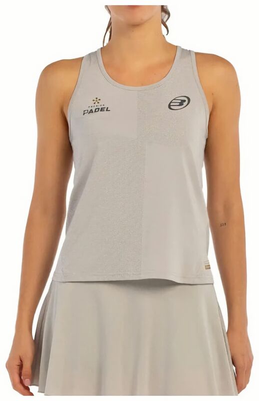 (EU) Майка женская Bullpadel Acora, Бежевая (2XL)