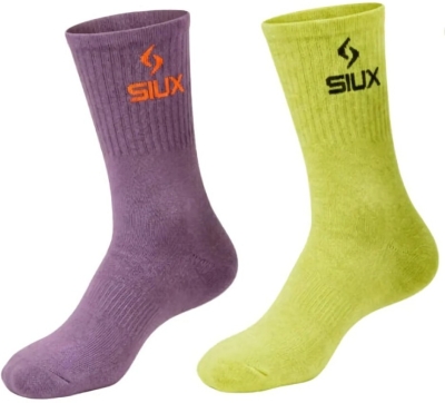 (EU) Носки женские Siux Groove, Зеленые, Фиолетовые (M)