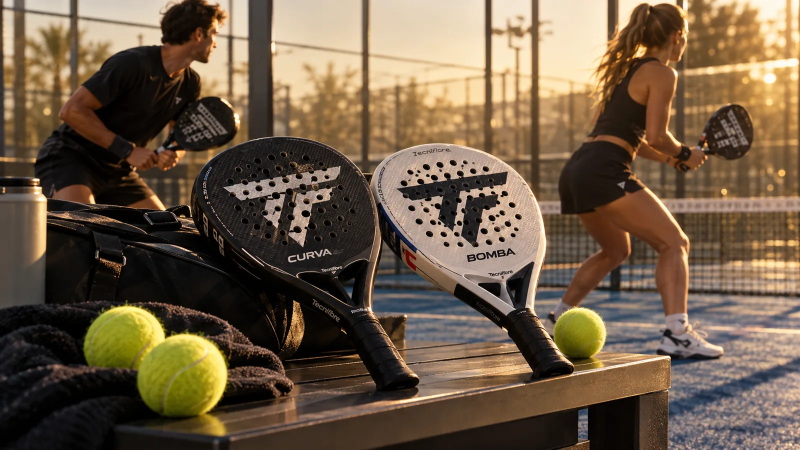 Лучшие ракетки Tecnifibre для падела 2026 года: Curva и Bomba для разных стилей игры