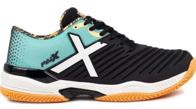 (EU) Кроссовки мужские Munich Padx 61 Padel Black 4034061, Чёрные (р. 45)