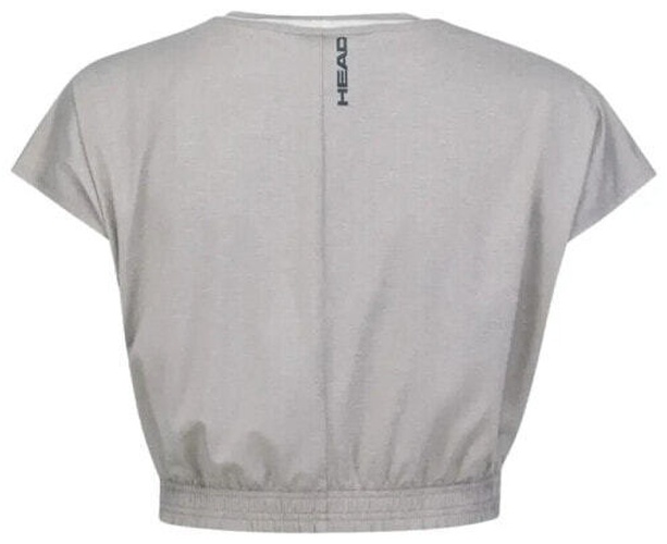 (EU) Топ женский Head Padel Crop Top, Серый (L)
