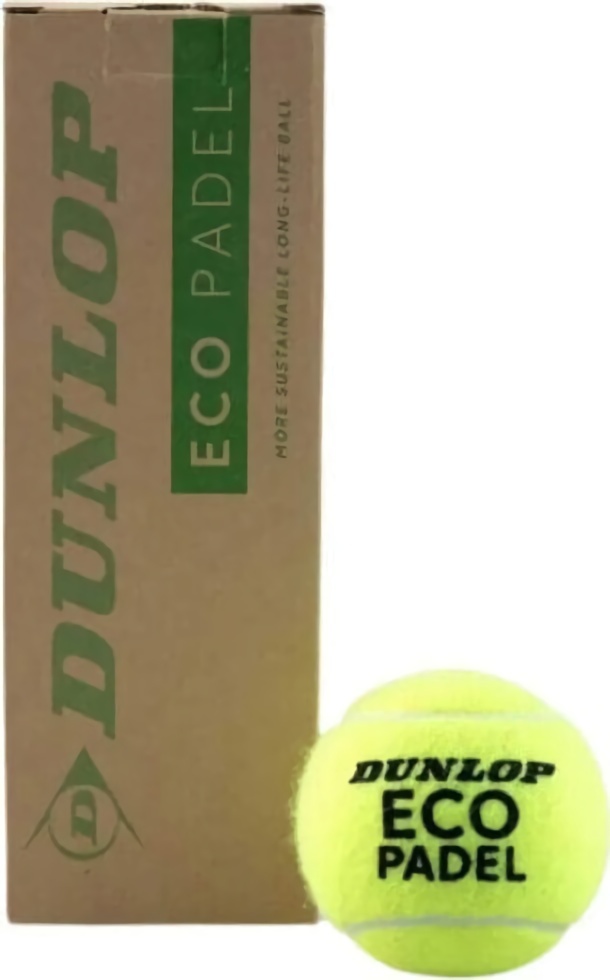 (EU) Мячи для падел тенниса Dunlop Eco (3 шт)