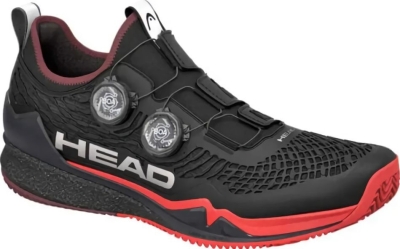 (EU) Кроссовки мужские Head Endure Pro Boa Clay Black/Red 273016, Чёрные (р. 42)