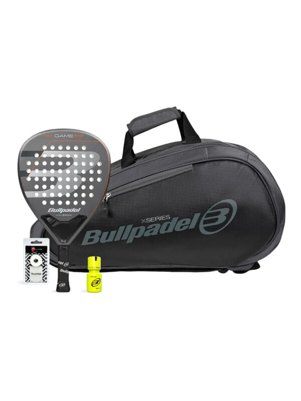 Набор для падел-тенниса Bullpadel Game Pwr + Padelbag Avant 2