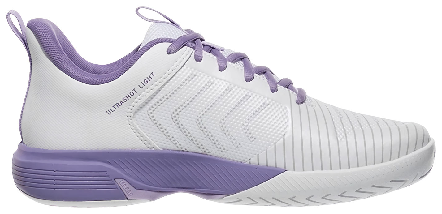 Кроссовки женские K-Swiss Ultrashot Lite, Белые/Пурпурные/Неоново-лавандовые (р. EUR 36)