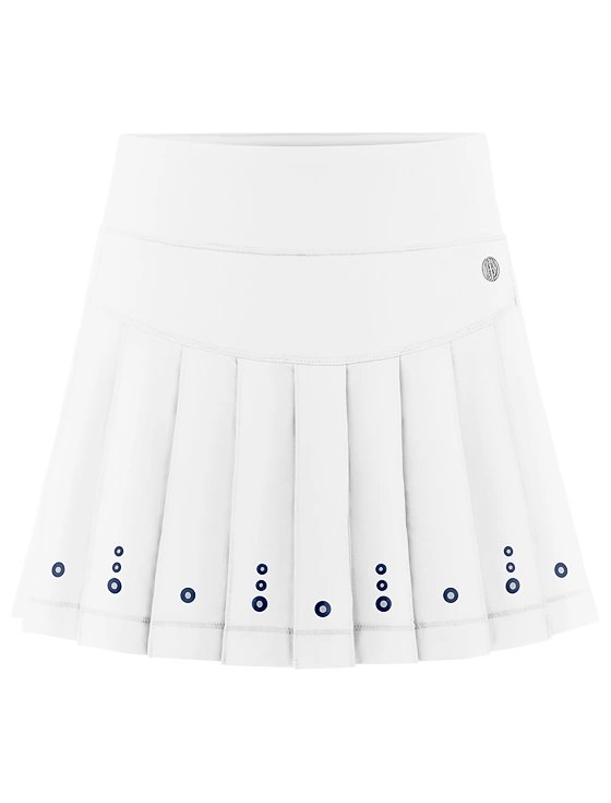 Юбка для девочек Poivre Blanc Eylets Skort G, Белая (166 см)