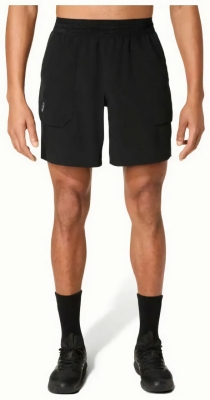 (EU) Шорты мужские Asics Match 7 дюймов, Чёрные (XL)