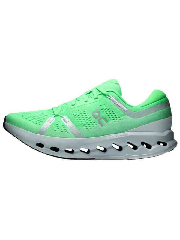 On Cloudsurfer 2 Running Shoes Men's Green Silver