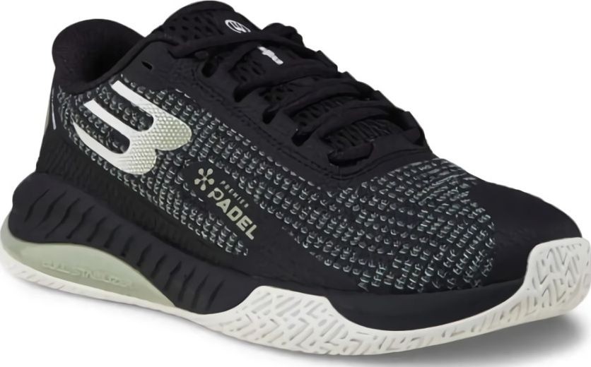 (EU) Кроссовки женские Bullpadel Premier P2 26V Anthracite Unisex Dd35084000, Чёрные (р. 39.5)