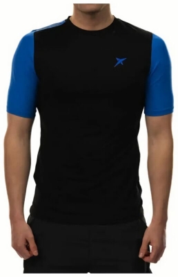 (EU) Футболка мужская Drop Shot Aker, Чёрная (S)