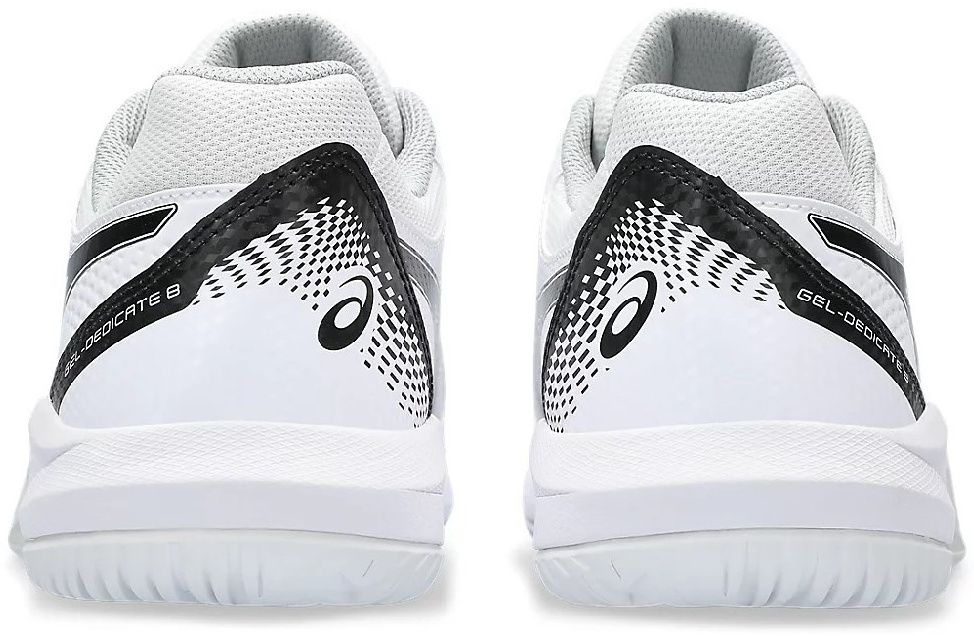 Кроссовки мужские Asics GEL-DEDICATE 8, Белые/Черные (р. 27,5)