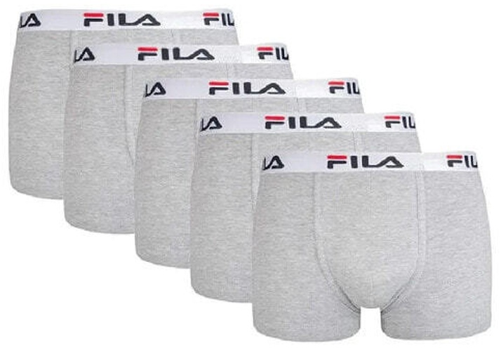 (EU) Боксеры мужские Fila FU5016/5 400, 5 пар, Серые (M)