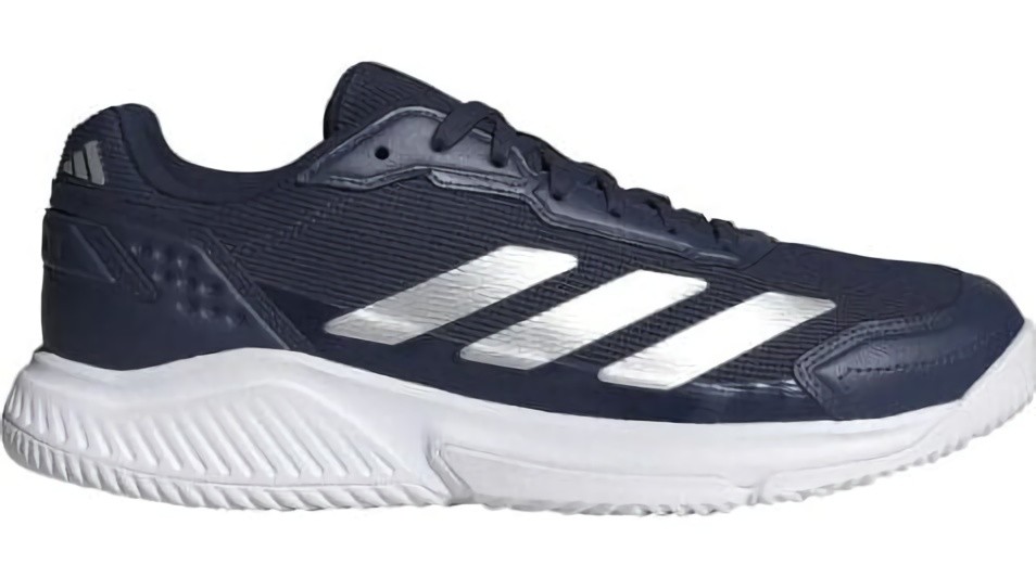 (EU) Кроссовки мужские Adidas Courtquick Padel Navy Blue Kj3633, Синие (р. 45 1/3)