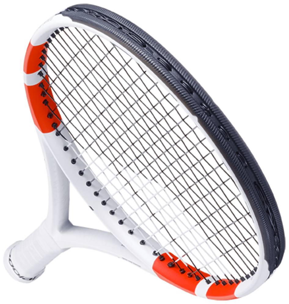 Ракетка для тенниса Babolat Pure Strike Jr 26 2024, ручка 00, Белая/Красная/Чёрная