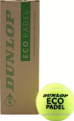 (EU) Мячи для падел тенниса Dunlop Eco (3 шт)