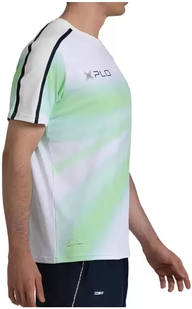 (EU) Футболка мужская Bullpadel Di Nenno 26V, Белая (M)