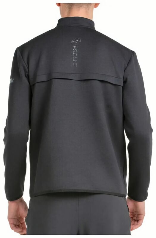 (EU) Толстовка мужская Bullpadel Lurte, Чёрная (XL)