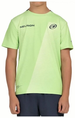 (EU) Футболка для мальчиков Bullpadel Chingotto Jr 25I с коротким рукавом, Жёлтая (XL)