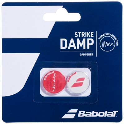 Виброгаситель Babolat Strike Damp, 2 шт, Белый/Красный
