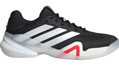 (EU) Кроссовки мужские Adidas Barricade 14 Clay Black Jr1739, Чёрные (р. 40 2/3)