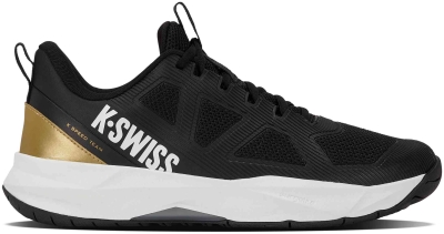 Кроссовки мужские K-Swiss K-Speed Team FW26, Чёрные/Белые/Золотистые (р. 44)