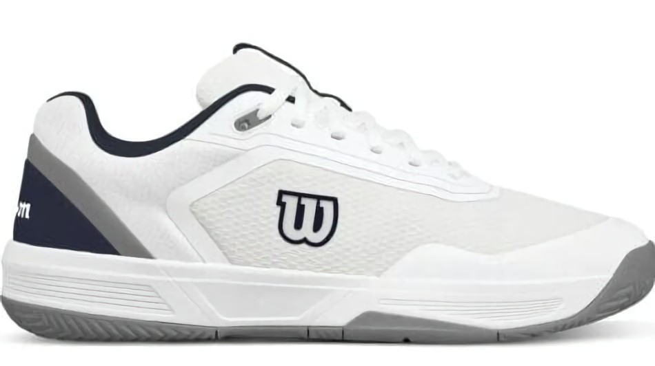 (EU) Кроссовки мужские Wilson Courtglide White/Grey Wrs339770, Белые (р. 45 1/3)