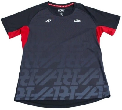 (EU) Футболка мужская Lok Hood A1Padel, Чёрная (S)