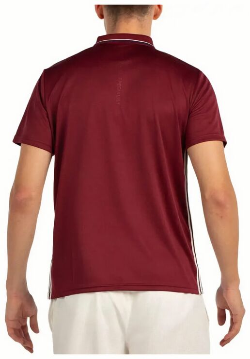(EU) Поло мужское Bullpadel Arbo, Бордовое (L)