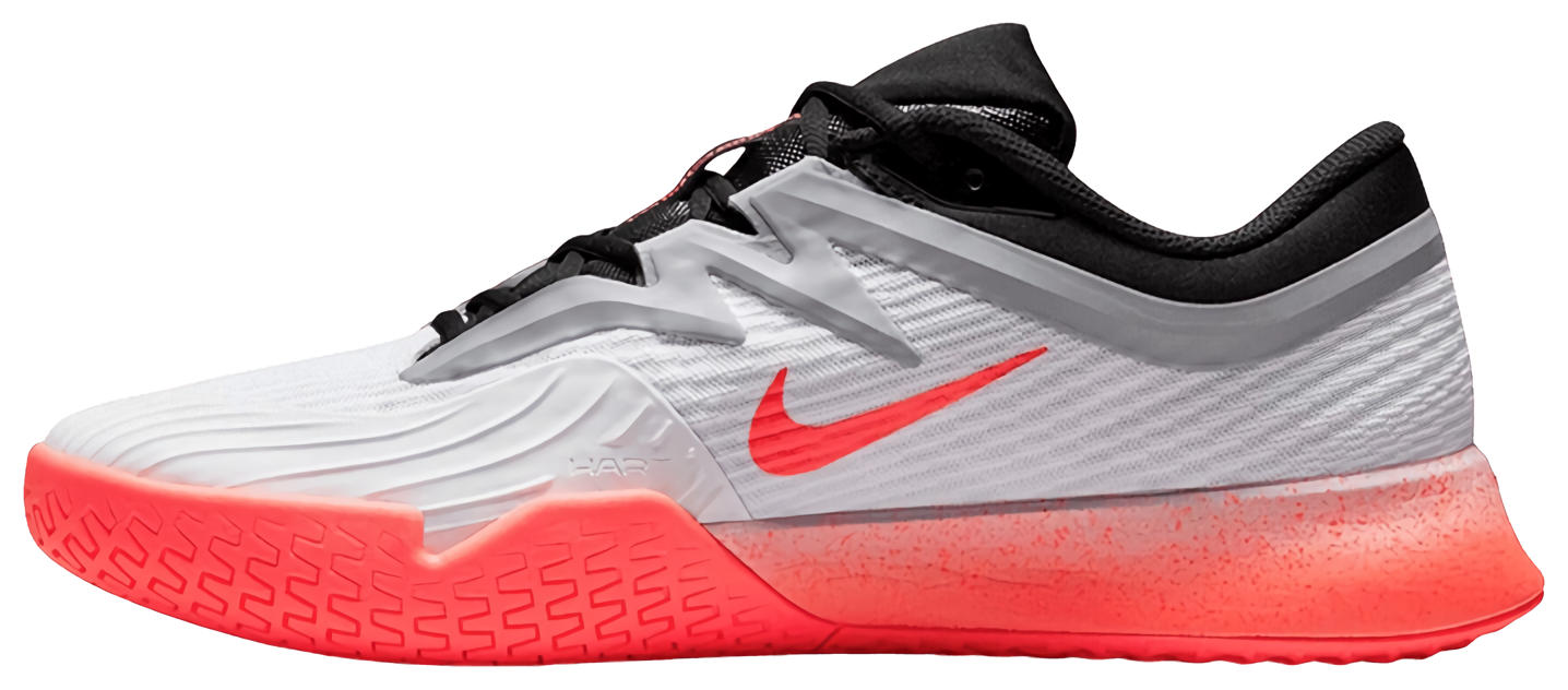 Кроссовки мужские Nike Court Air Zoom Vapor Pro 3 HC Premium, Белые/Оранжевые/Серые, с технологией Air Zoom (р. EUR 42.5)