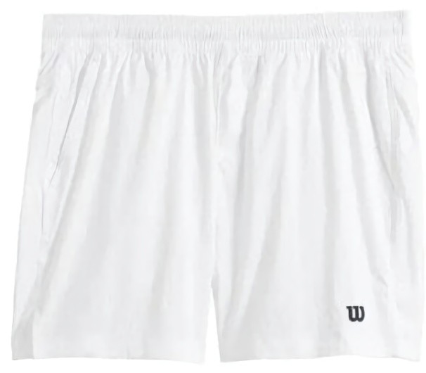 (EU) Шорты мужские Wilson Tennis Volley 6, Белый (2XL)