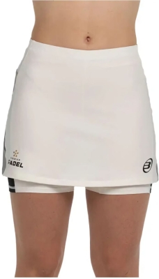 (EU) Юбка женская Bullpadel Portoa Woman Skirt встроенные шорты, Бежевые (L)