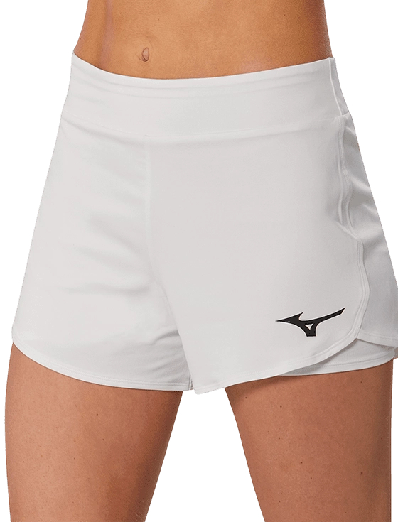 Шорты женские Mizuno Flex Short W, Белые (S)