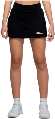 (EU) Юбка женская Siux Club Skirt с внутренними шортами, Черная (S)