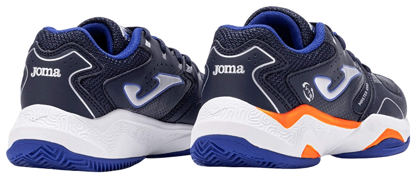 Кроссовки детские Joma Master 1000 Junior Clay, Темно-синие/Голубые, для грунта, с амортизацией (р. EUR 31)