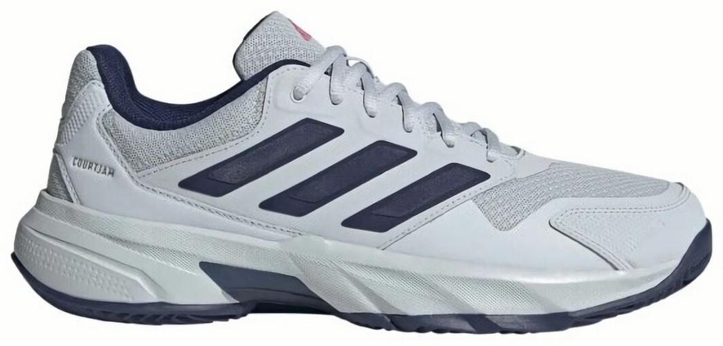 (EU) Кроссовки мужские Adidas Courtjam Control M, IF9137, Светло-Серые (р. 40,6)