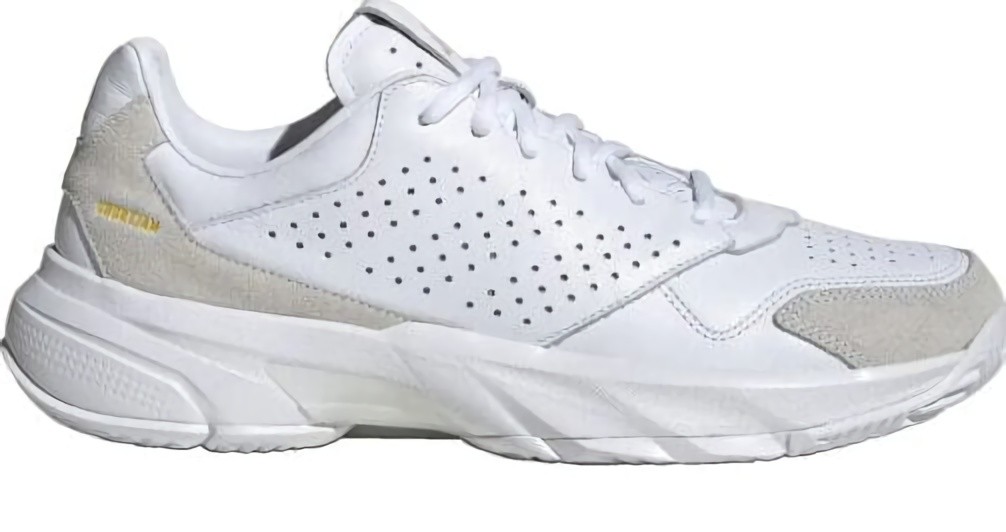 (EU) Кроссовки мужские Adidas Courtjam Control 3 Premium White Unisex Ji4235, Белые (р. 40 2/3)