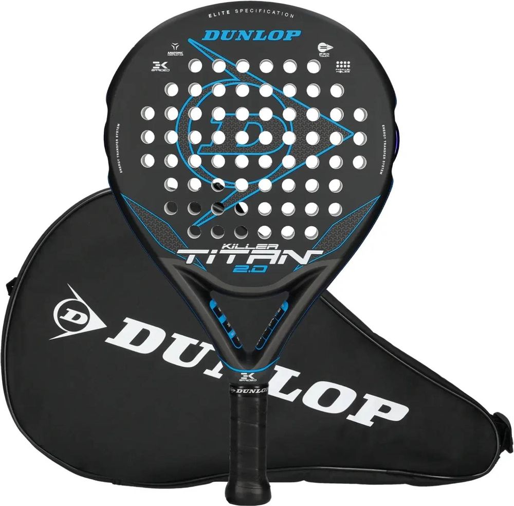 (EU) Ракетка для падел тенниса Dunlop Titan Killer 2.0 2024