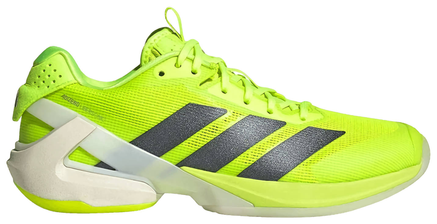 Кроссовки женские Adidas Adizero Ubersonic 5 теннисные, Светлый Лимон/Металлик/Ярко-Желтый (р. EUR 38)