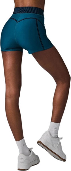 (CN) Шорты женские Alo Yoga Sports, Бирюзовые (M)