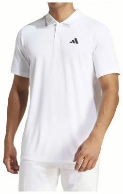 (EU) Поло мужское Adidas Club Kue69, Белое (S)