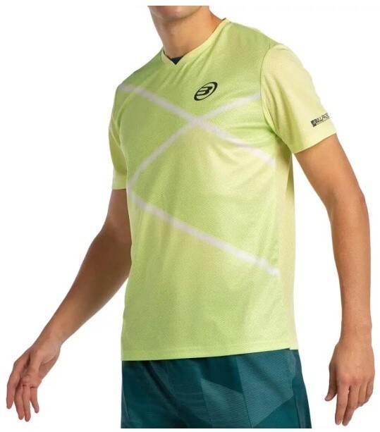 (EU) Футболка мужская Bullpadel Ladra Court, Жёлтая (2XL)