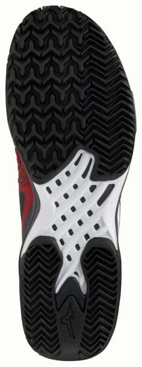 (EU) Кроссовки мужские Mizuno Wave Exceed Tour 6, 61GB2480 06, Черно-Красные (р. 40)