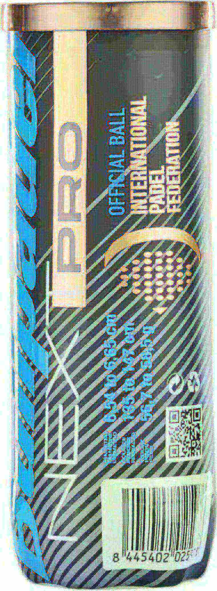 (EU) Мячи для падел тенниса Bullpadel Fip Next Pro (3 шт)